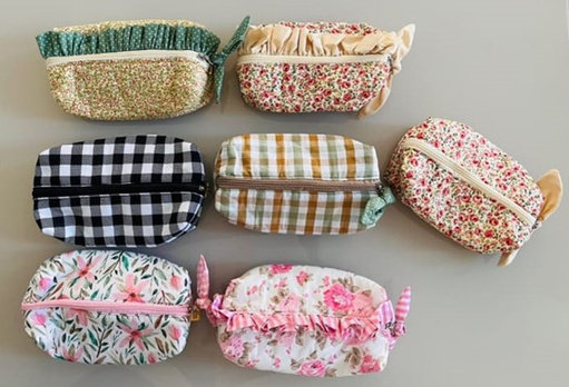 Nécessaire box com babado